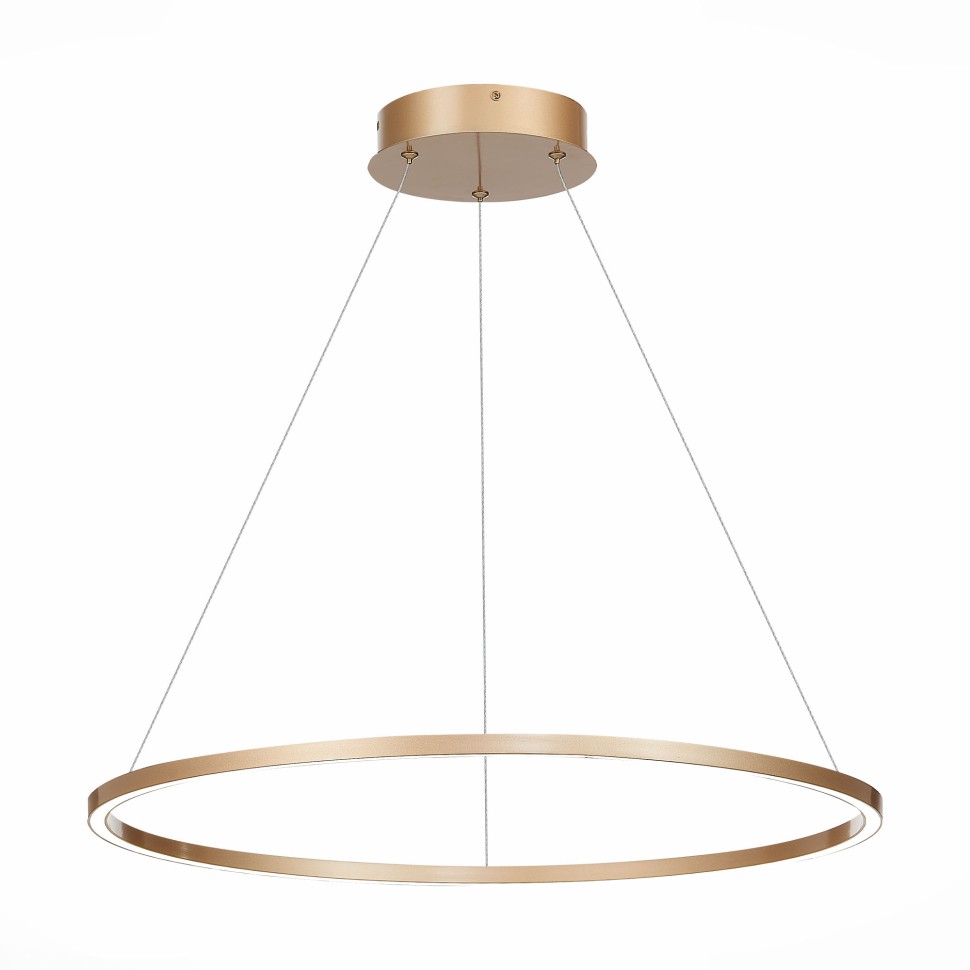 ST605.243.34 Светильник подвесной ST-Luce Золотистый/Белый LED 1*34W 4000K