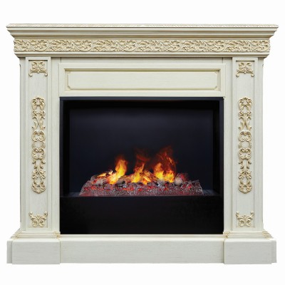 Электрокамин Ekaterina 26 WT с очагом 3D Cassette 630