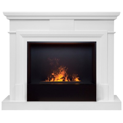 Электрокамин Marco 25,5/26 WT с очагом 3D Cassette 630 Black Panel