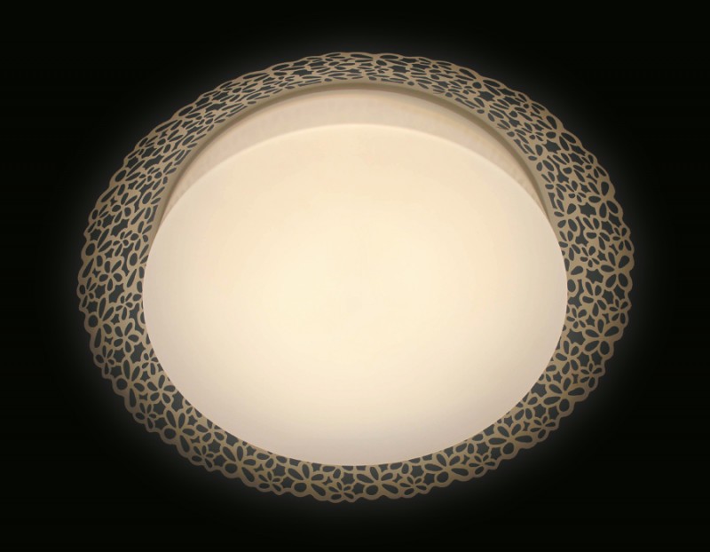 Накладной светильник Ambrella Light F119 WH 72W D520