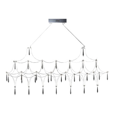 SL6603.103.17 Светильник подвесной ST-Luce Хром/Прозрачный LED 1*17W 4000K