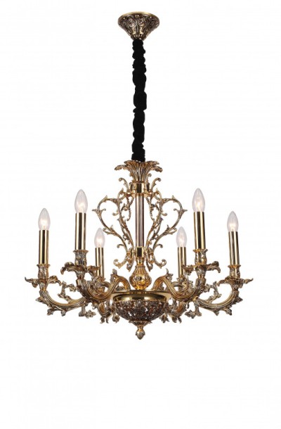 Подвесная люстра Lucia Tucci FIRENZE 1780.6 antique gold