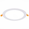 ST209.538.15 Св-к встр. Белый LED 1*15W 3000K 1 020Lm Ra80 110° IP20 D190xH8 90-265V