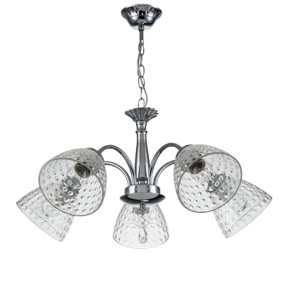 Люстры Подвесные Escada 658/5PL E27*40W Chrome