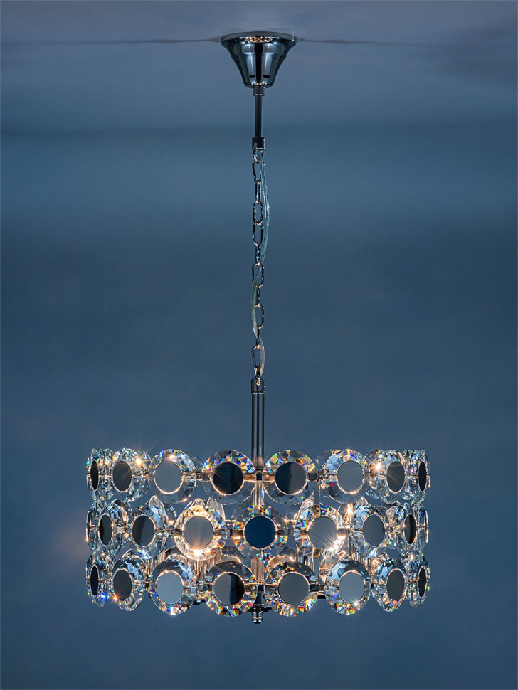 Люстры Подвесные Escada 664/6S E14*40W Nickel