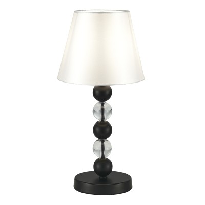 SL2003.404.01 Прикроватная лампа ST-Luce черный/белый E27 1*40W