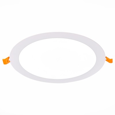 ST209.538.18 Св-к встр. Белый LED 1*18W 3000K 1 296Lm Ra80 110° IP20 D225xH8 90-265V