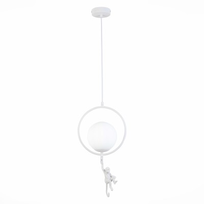 SLE115113-01 Подвес Белый/Белый E27 1*60W