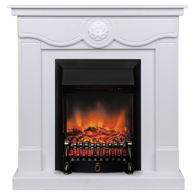 Электрокамин Aurora WT с очагом Fobos Lux Black RC