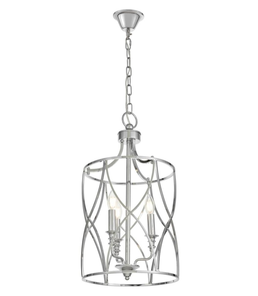 Подвесная люстра Lumina Deco Elmont LDP 1233-3 CHR