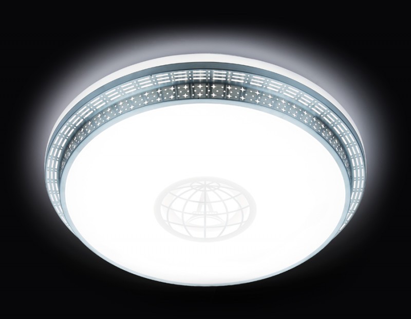 Накладной светильник Ambrella Light F128 WH SL 72W D500