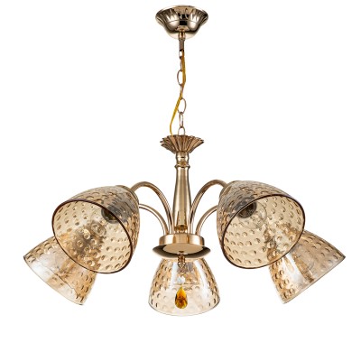 Люстры Подвесные Escada 658/5PL E27*40W Gold