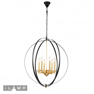 Подвесная люстра iLamp Element 9977-800 GOLD&amp;BLACK