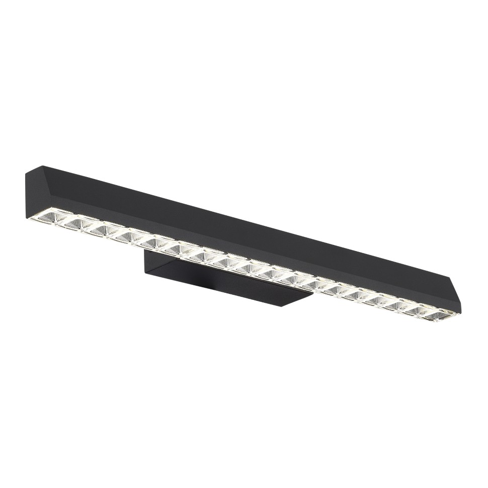 SL1018.401.01 Светильник настенный ST-Luce черный/прозрачный LED 1*11W 4000K