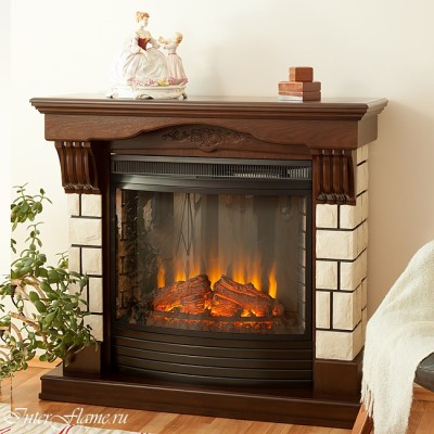 Каминокомплект Inter Flame Мартин с очагом Panoramic 28 LED FX