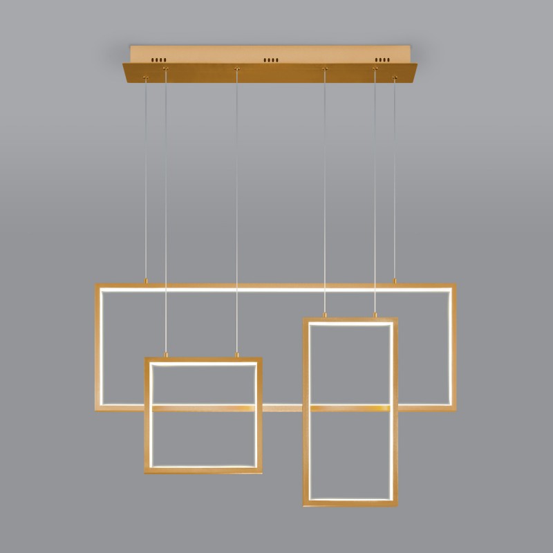 Подвесная люстра Eurosvet 90178/3 золото