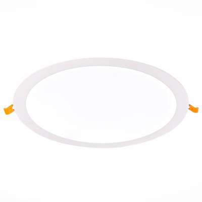 ST209.538.24 Св-к встр. Белый LED 1*24W 3000K 1 728Lm Ra80 110° IP20 D300xH8 90-265V