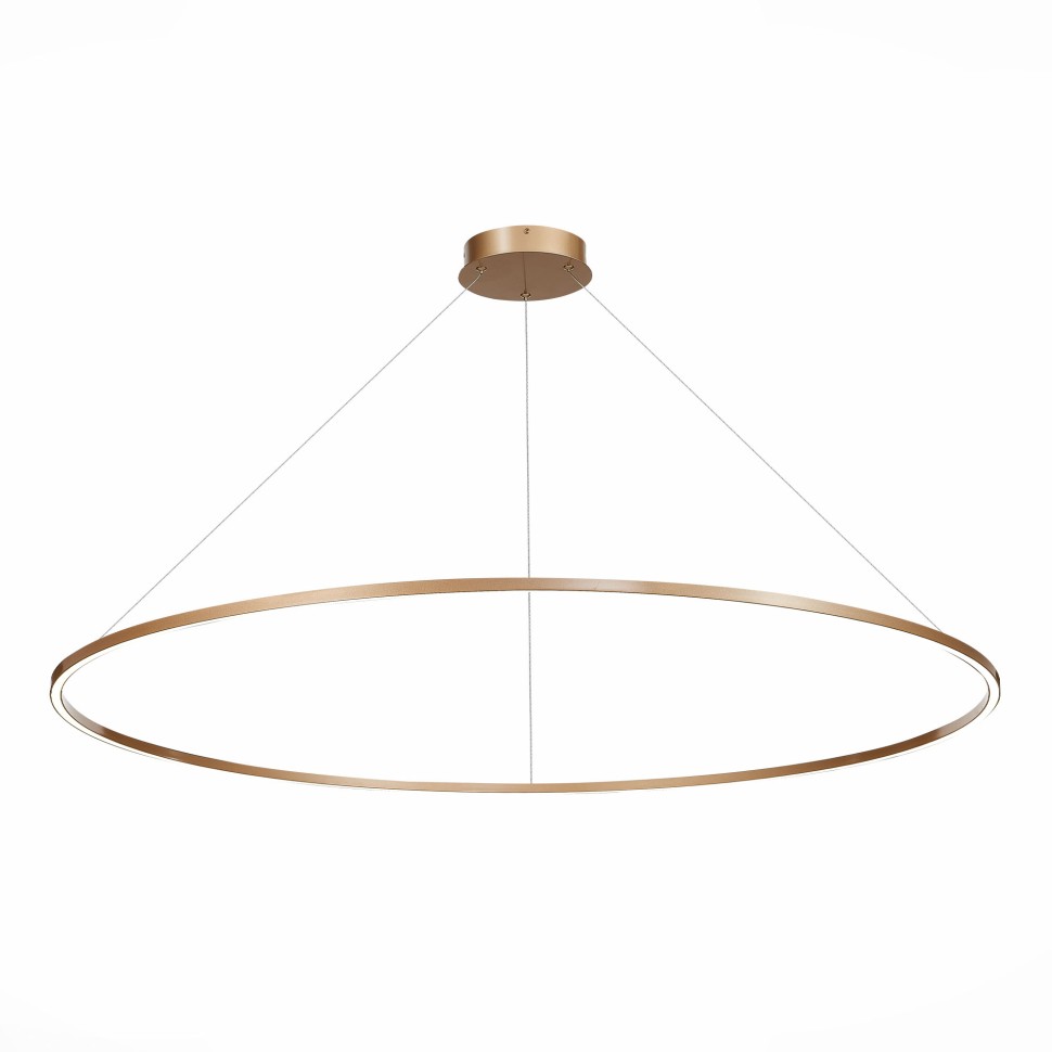 ST605.243.72 Светильник подвесной ST-Luce Золотистый/Белый LED 1*72W 4000K