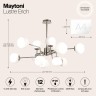 Люстра Maytoni MOD221-PL-12-N