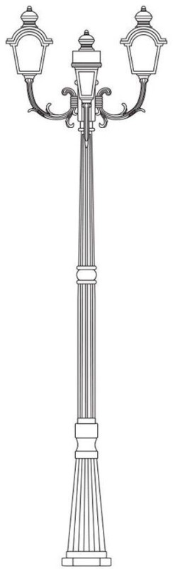 Садово-парковый светильник Feron 11402