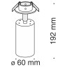Встраиваемый светильник Technical C018CL-01W