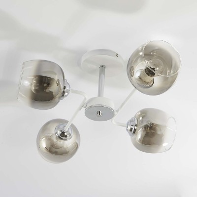 Люстры На штанге Escada 1177/4P E27*60W White/Chrome