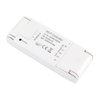 ST9000.500.01RGBCW WI-FI контроллер RGBCW 8A,DC12-24 V, L115 ? W45 ? H18 мм
