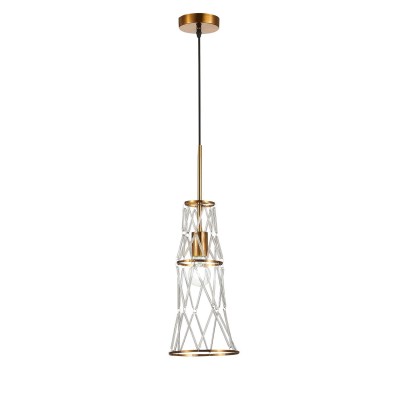 SL1016.203.01 Светильник подвесной ST-Luce Золотистый/Золотистый, Прозрачный E27 1*60W