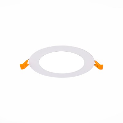 ST209.548.06 Св-к встр. Белый LED 1*6W 4000K 370Lm Ra80 110° IP20 D120xH8 90-265V