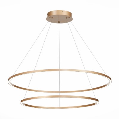 ST605.243.91 Светильник подвесной ST-Luce Золотистый/Белый LED 1*91W 4000K