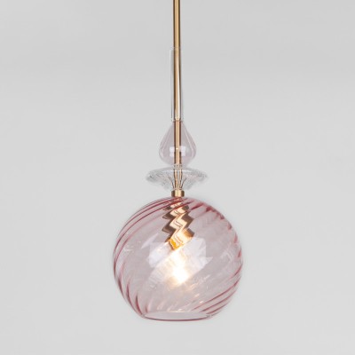 Подвесной светильник Eurosvet 50192/1 розовый