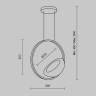 Подвесной светильник Maytoni MOD327PL-L5BS3K