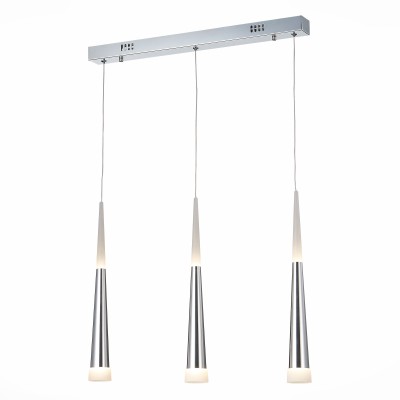 SLE200113-03 Светильник подвесной Хром/Хром, Белый LED 3*7W 3000K