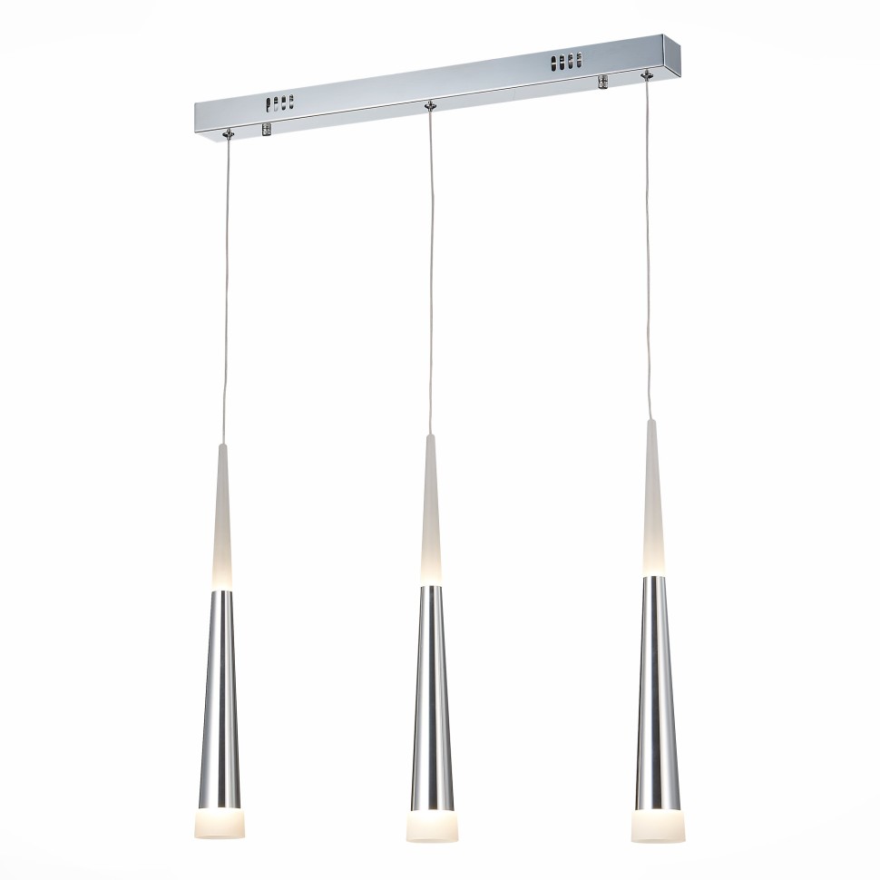 SLE200113-03 Светильник подвесной Хром/Хром, Белый LED 3*7W 3000K