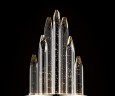 Настенный светильник Delight Collection W98021M brushed brass