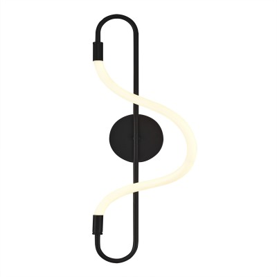 SL6102.401.10 Светильник настенный ST-Luce Черный/Белый LED 1*10W 3000K