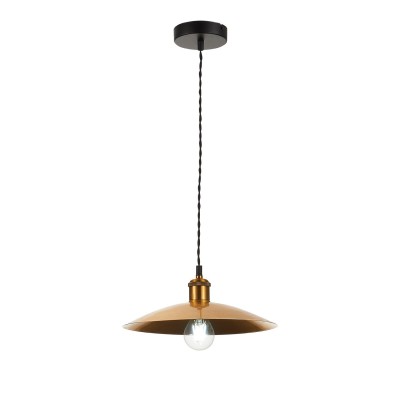 SL1017.203.01 Светильник подвесной ST-Luce Черный/Золотистый E27 1*60W