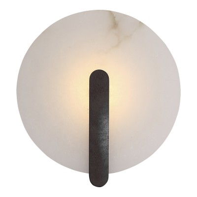 SL1195.401.01 Светильник настенный ST-Luce черный/алебастр LED 1*5W 3000K