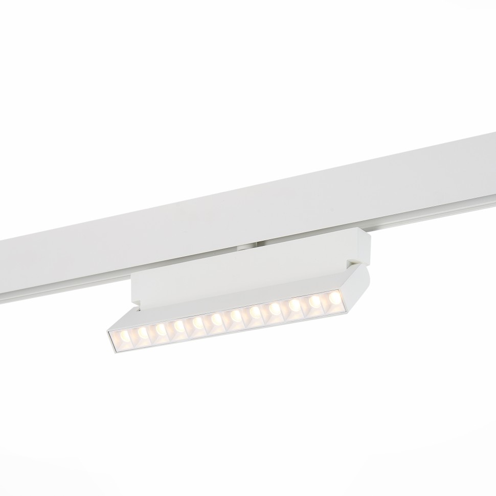 ST362.536.12 Магнитный трековый светильник белый LED 1*12W 3000K 1 009Lm Ra>80 36° IP20 L219xW22xH134 48V