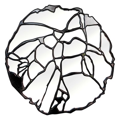 Зеркало BountyHome Roots Black mv412-black