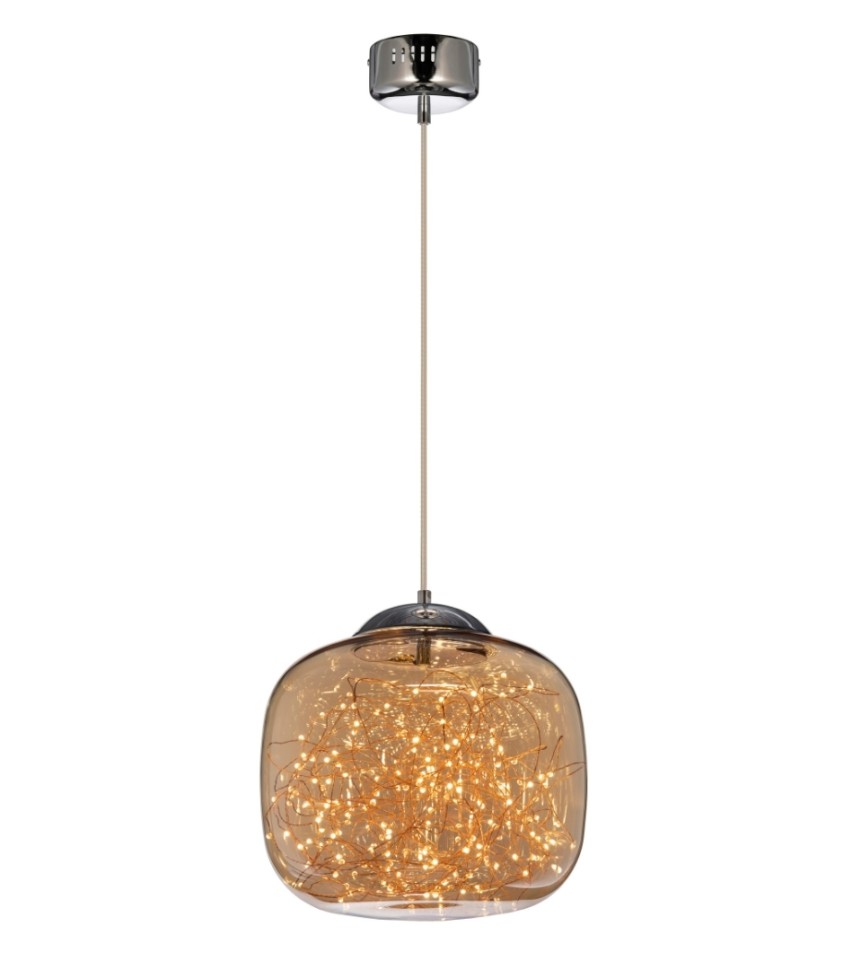 Подвесной светильник Lumina Deco Daisy LDP 6823-300 CHR+AMB