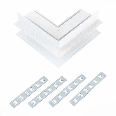 ST007.559.12 Внешний угол-соединитель для встраиваемого магнитного шинопровода под ГКЛ 12мм ST-Luce Белый