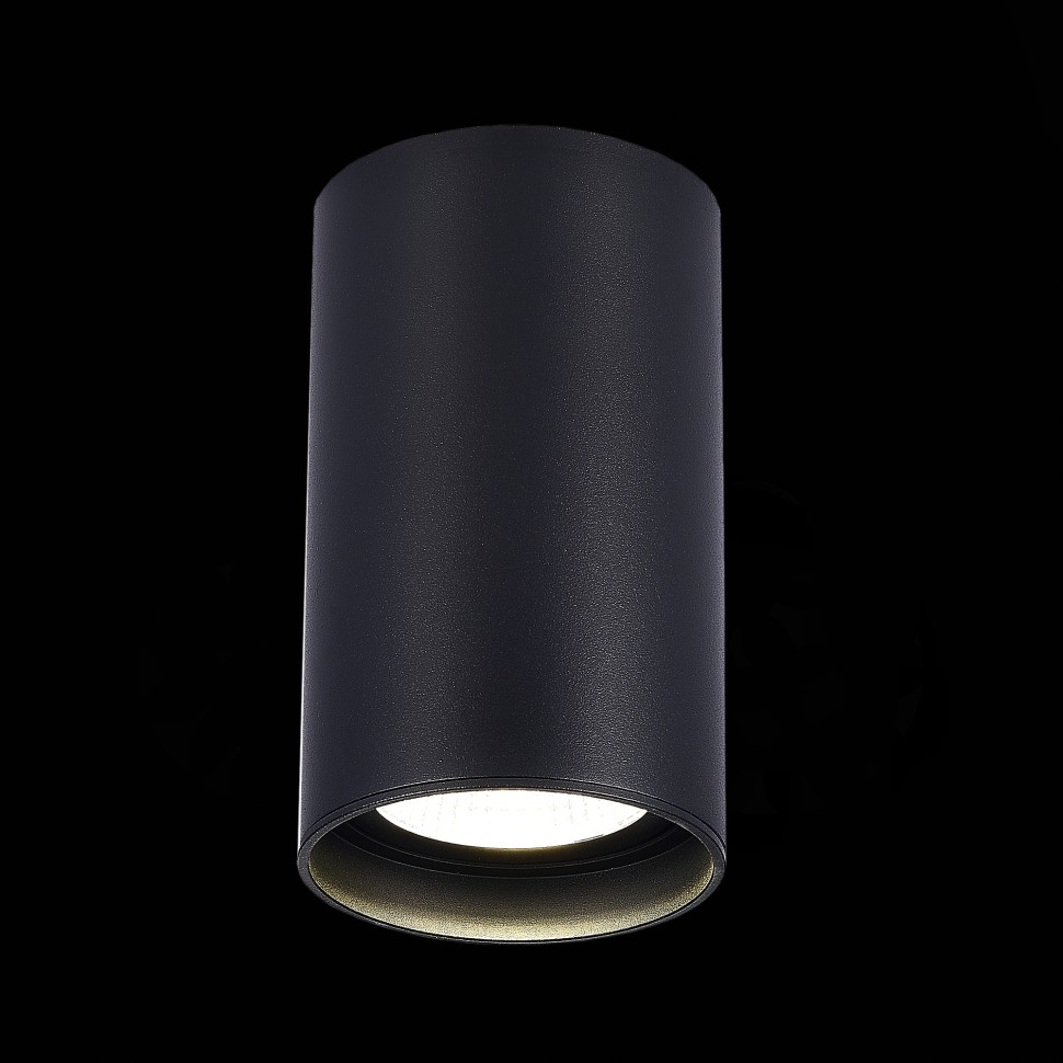 ST157.442.20 Светильник потолочный Черный LED 1*20W 4000K 1 600Lm Ra>90 60° IP44 D95xH150 220-265V