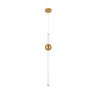 SL1222.213.01 Светильник подвесной ST-Luce Золотистый/Золотистый, Белый LED 1*18W 4000K