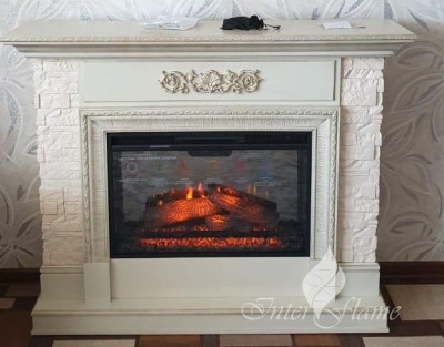 Каминокомплект Inter Flame Сигма Сланец с очагом Foton 26