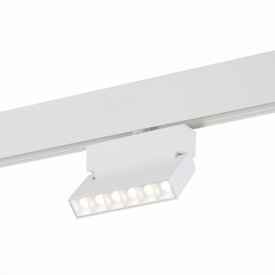 ST362.546.06 Магнитный трековый светильник белый LED 1*6W 4000K 532Lm Ra&gt;80 36° IP20 L120xW22xH134 48V