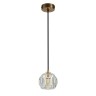 Подвесной светильник Belfast Clifton D3315-1 GL CL Прозрачный