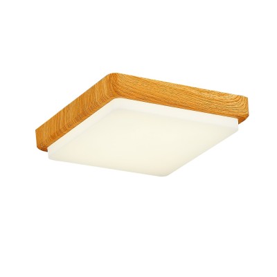 SLE200202-01 Светильник потолочный Светло-коричневый/Белый LED 1*20W 4000K