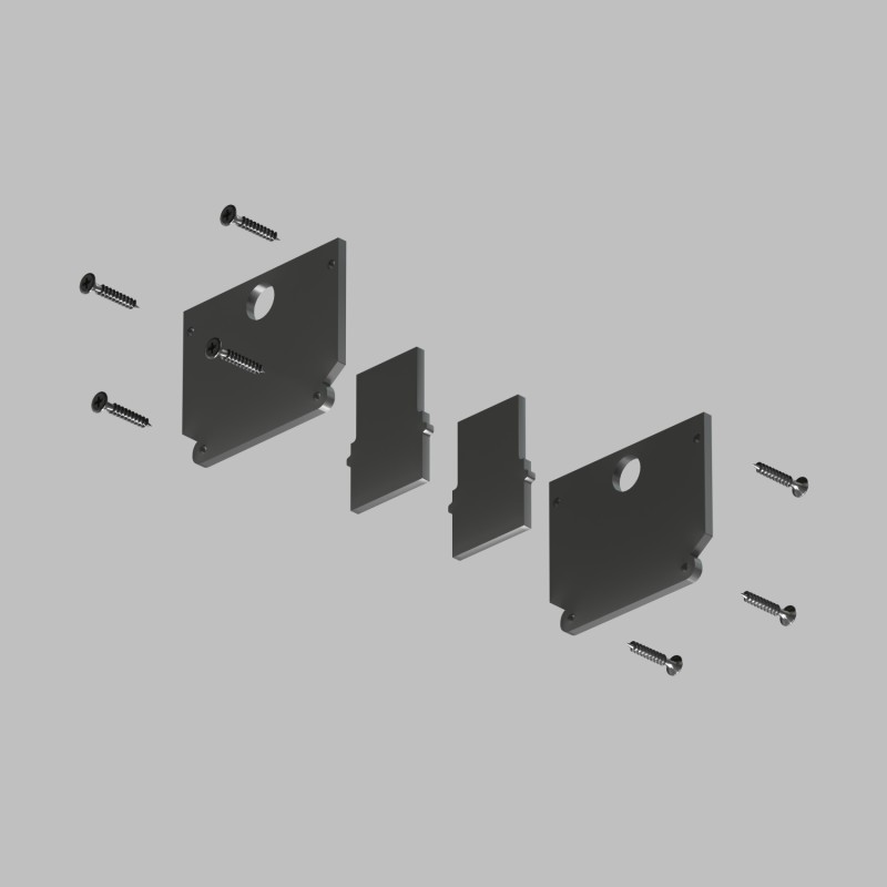 Заглушка Denkirs TR2025-BK