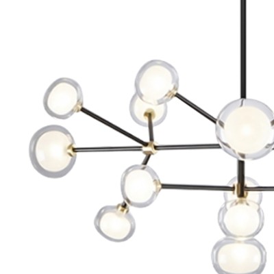 Люстра Delight Collection 10101P/10 black/gold